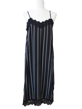 Who What Wear Slip Dress - Size M- Cami-  Midi Minimal Chic